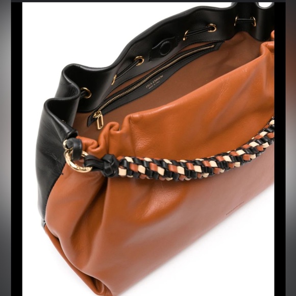 Kensie camel and black cross body bag - Picture 2 of 12